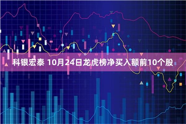 科银宏泰 10月24日龙虎榜净买入额前10个股